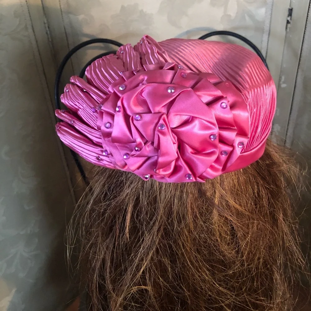 Vintage Hot Pink Hat - Picture 8 of 16